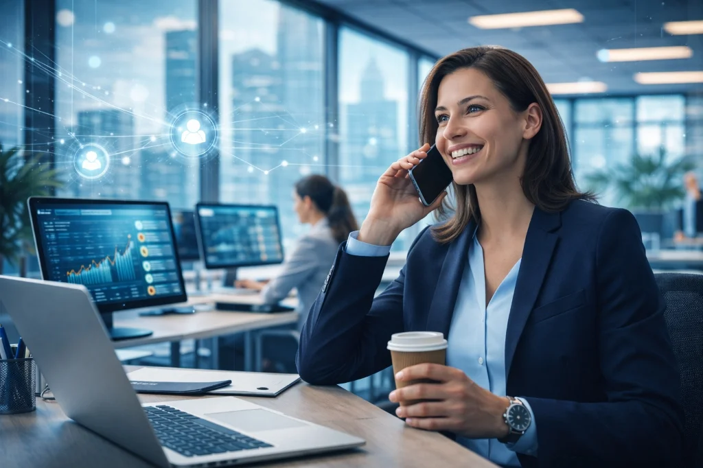 Commercial structurant ses appels de prospection téléphonique